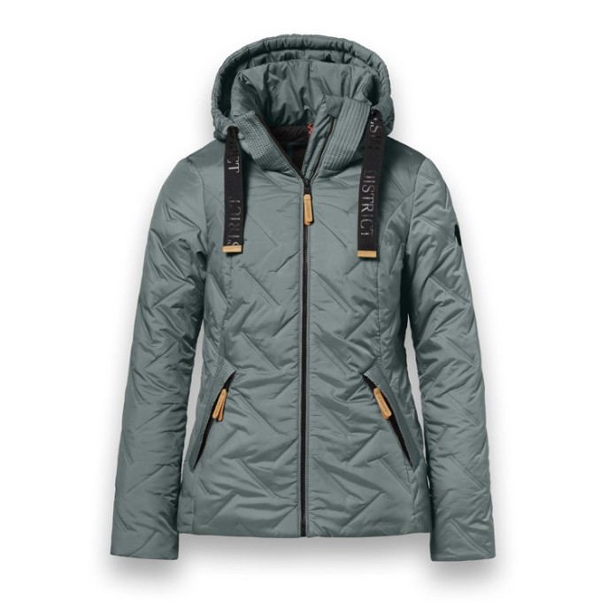 District Outerwear Winterjas Frejus Dusty Jade